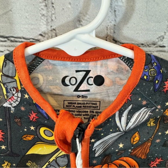 CoZco Halloween Town Bamboo Zippie - Picture 2 of 3